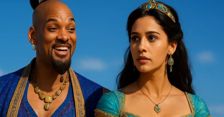 Aladdin Guy Ritchie Will Smith Gênio Jasmine live action