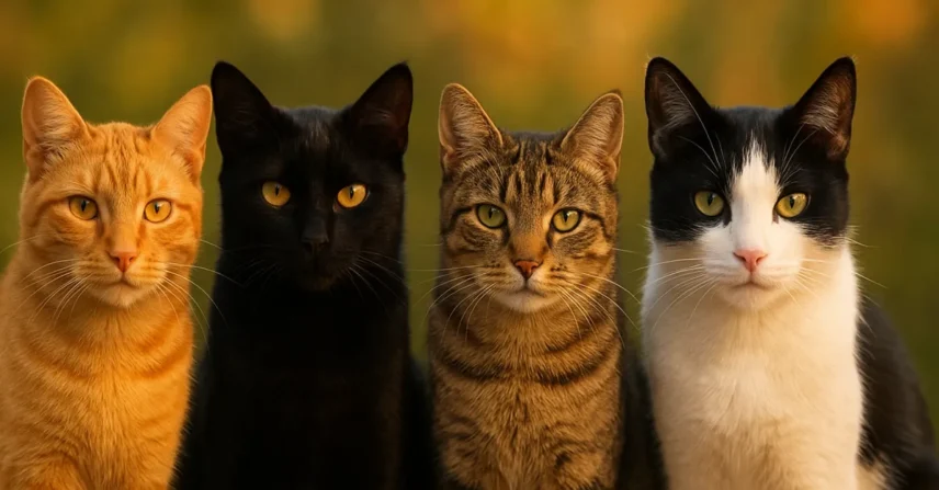 Sonhar com 4 gatos: mistério, intuição e energia espiritual