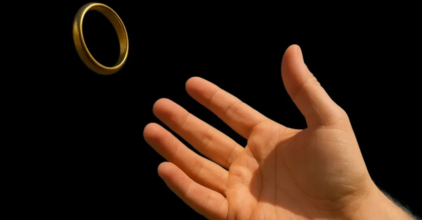 Sonhar jogando aliança fora: rompimentos e libertação emocional