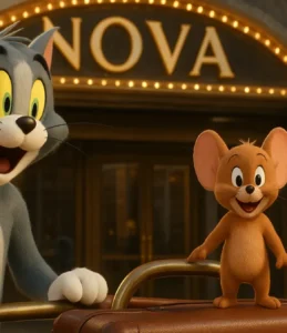 Tom Jerry Filme 2021 live action CGI animação hotel Nova