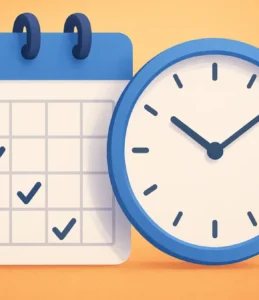 Quando começar a montar agenda de testes