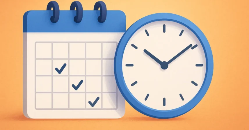 Quando começar a montar agenda de testes