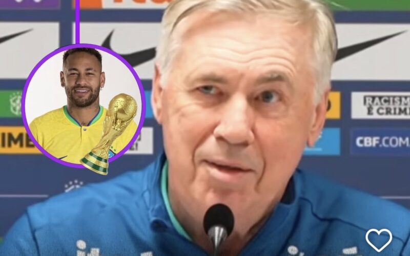 Neymar recusa jogo no sintético e perde chance com Ancelotti