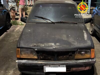 Tentativa de furto com guincho: homem preso no N.Bandeirante
