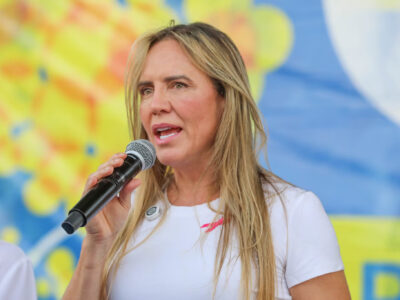 Celina Leão recebe alta e retoma agenda oficial