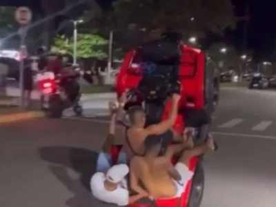 Influenciador é condenado por incentivar rachas no litoral de SP